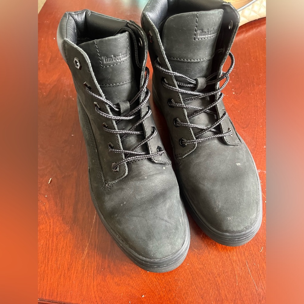 Timberlands Black Londyn Lace up Combat Boots